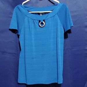 Blue IN studios blouse